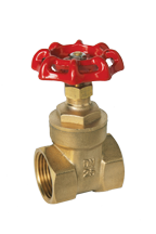 ART 610 PN20 Brass Gate Valve BSP Taper F/F Ends (ISO 7/1)