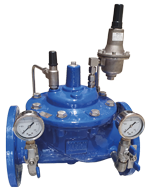 ART 6200 PN16 Ductile Iron Pressure Reducing Valve with Gauges Flanged Ends (DIN EN 1092)