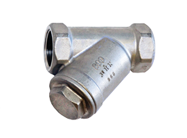 ART 968 PN55 Stainless Steel Screwed 'Y' Type Strainer